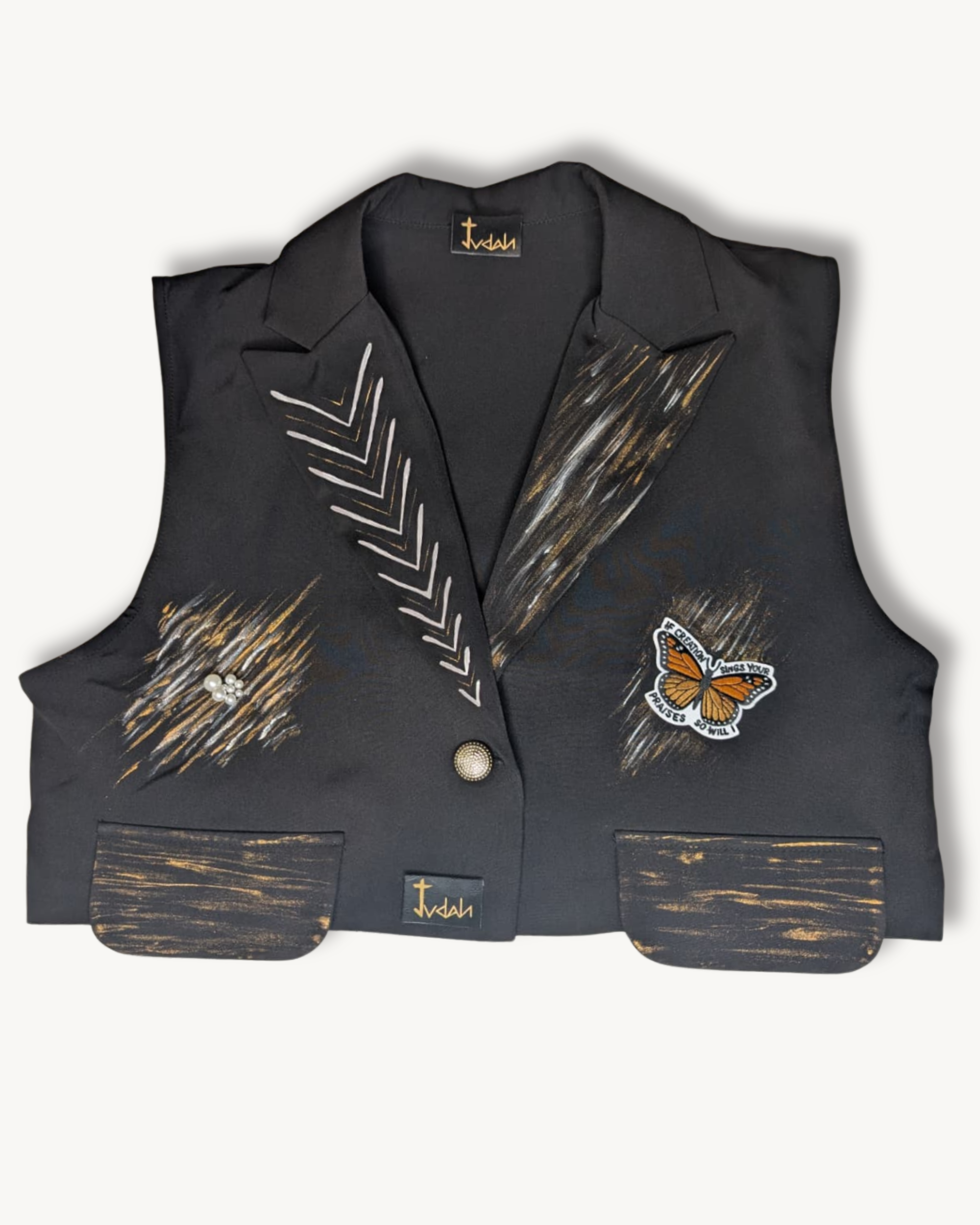 Renew Your Mind | Women's Cropped Blazer