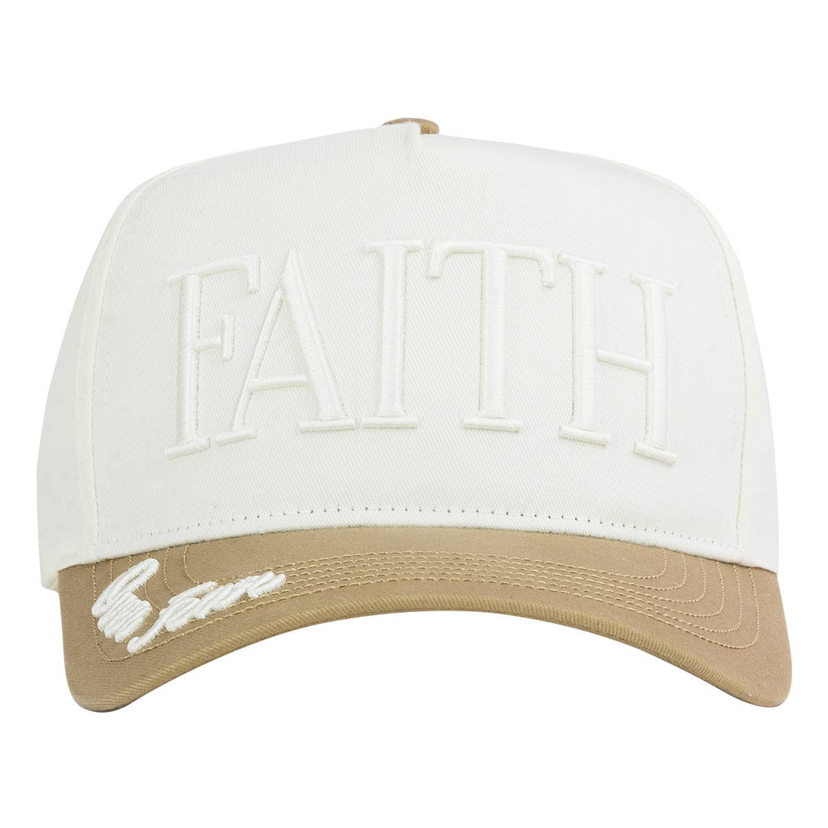 Womens Cap Faith Over Fear Two Tone