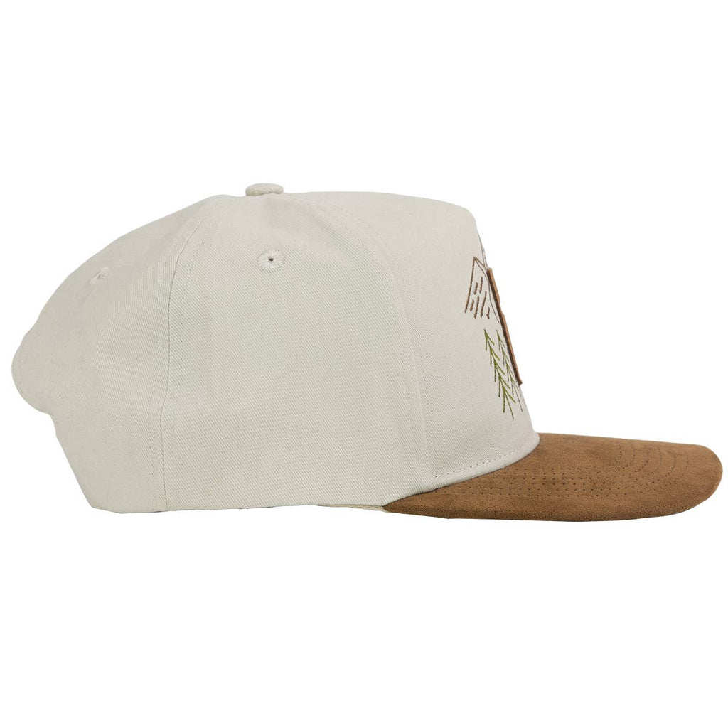 Mens Cap Faux Suede Cross Patch
