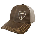 Mens Cap Cross Shield