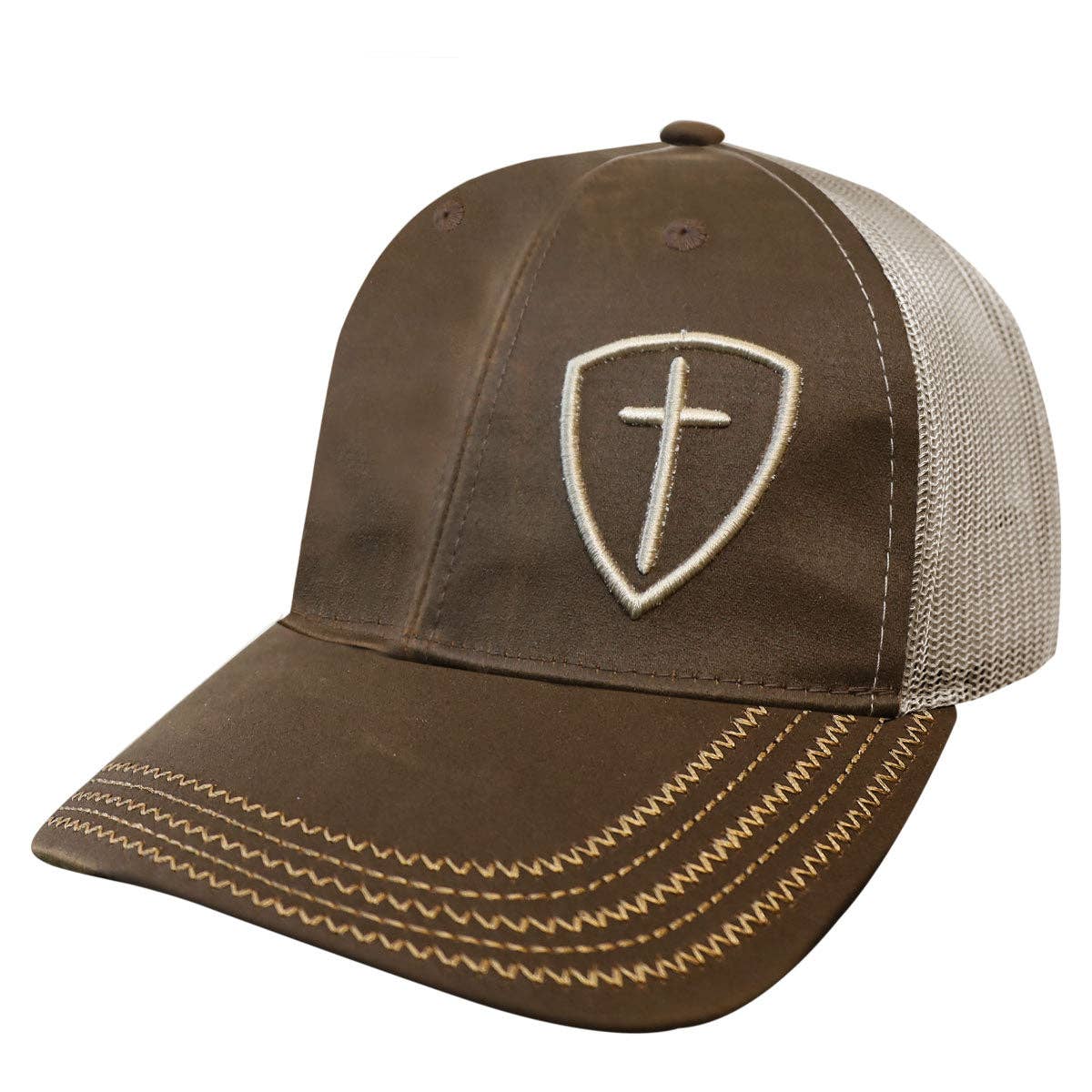 Mens Cap Cross Shield
