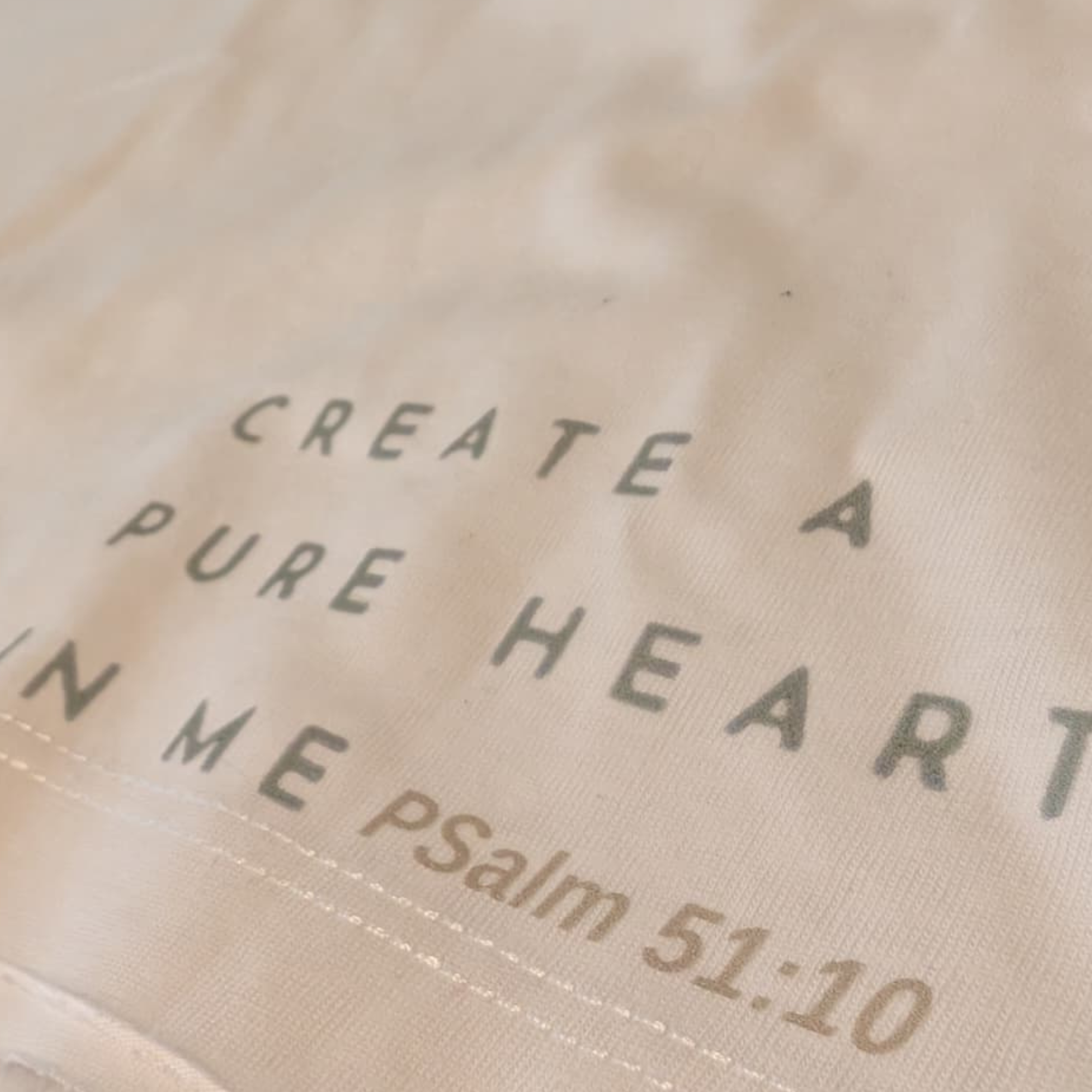 Create a Pure Heart in Me
