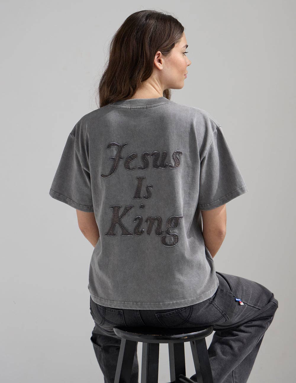 Jesus Is King Heavyweight Tee