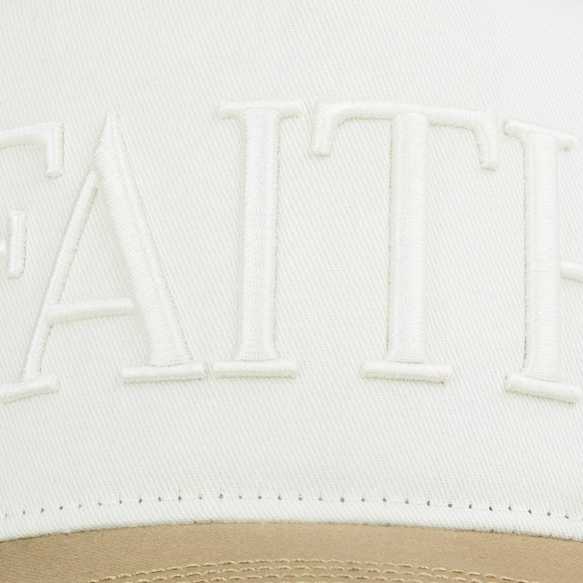 Womens Cap Faith Over Fear Two Tone
