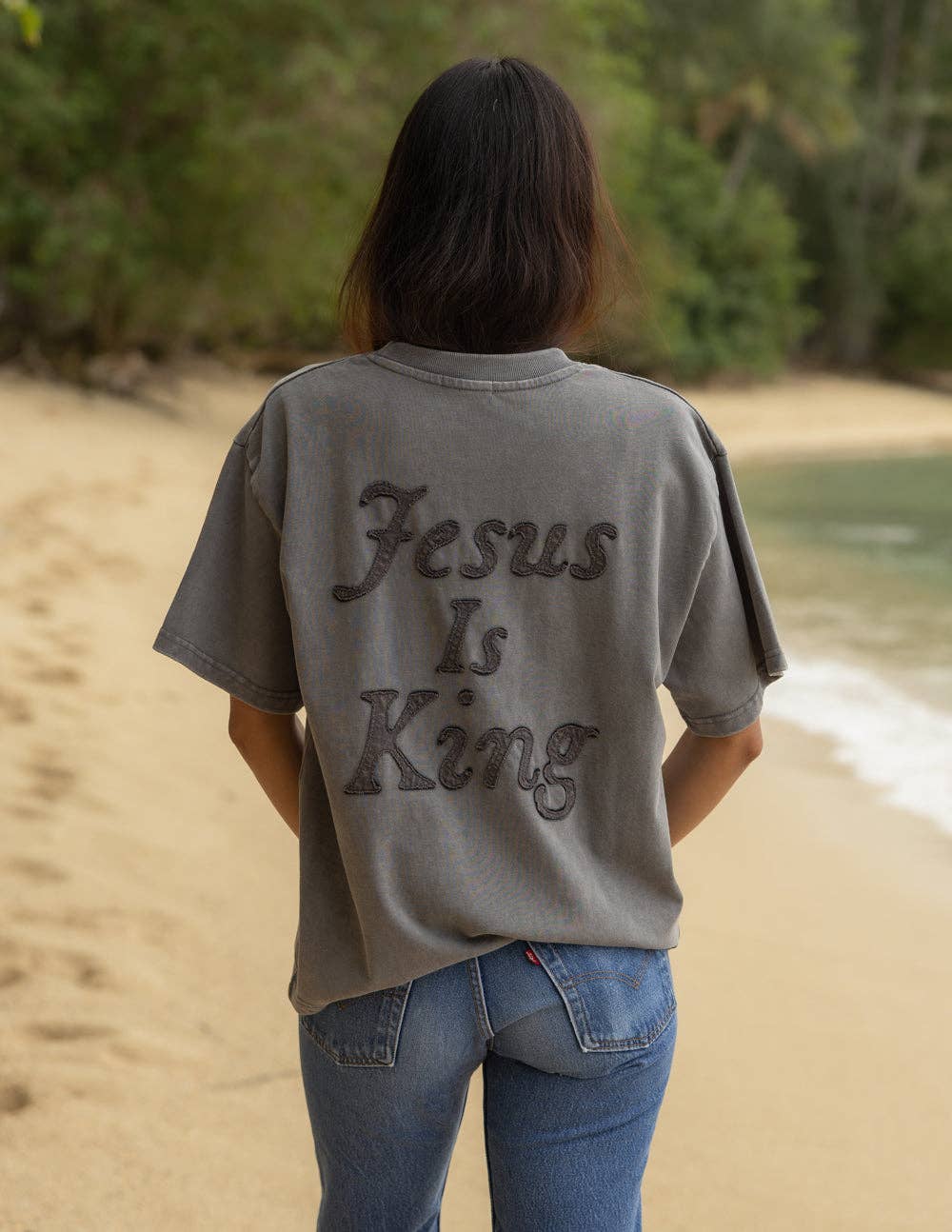 Jesus Is King Heavyweight Tee