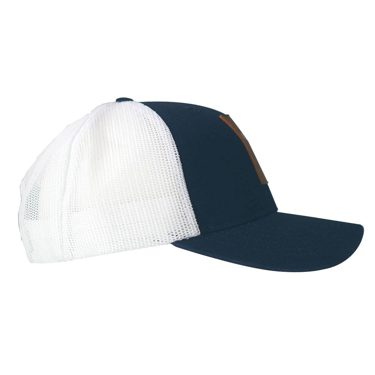 Mens Cap Leather Cross