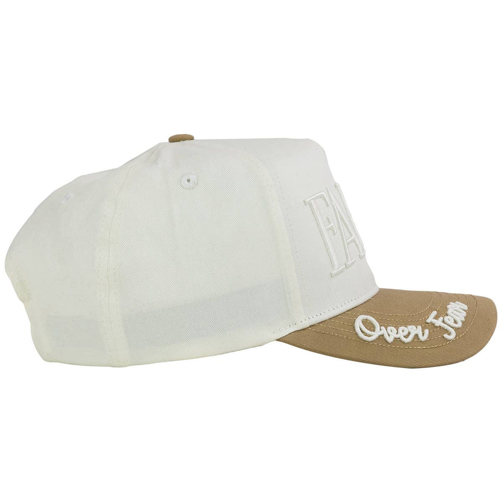 Womens Cap Faith Over Fear Two Tone