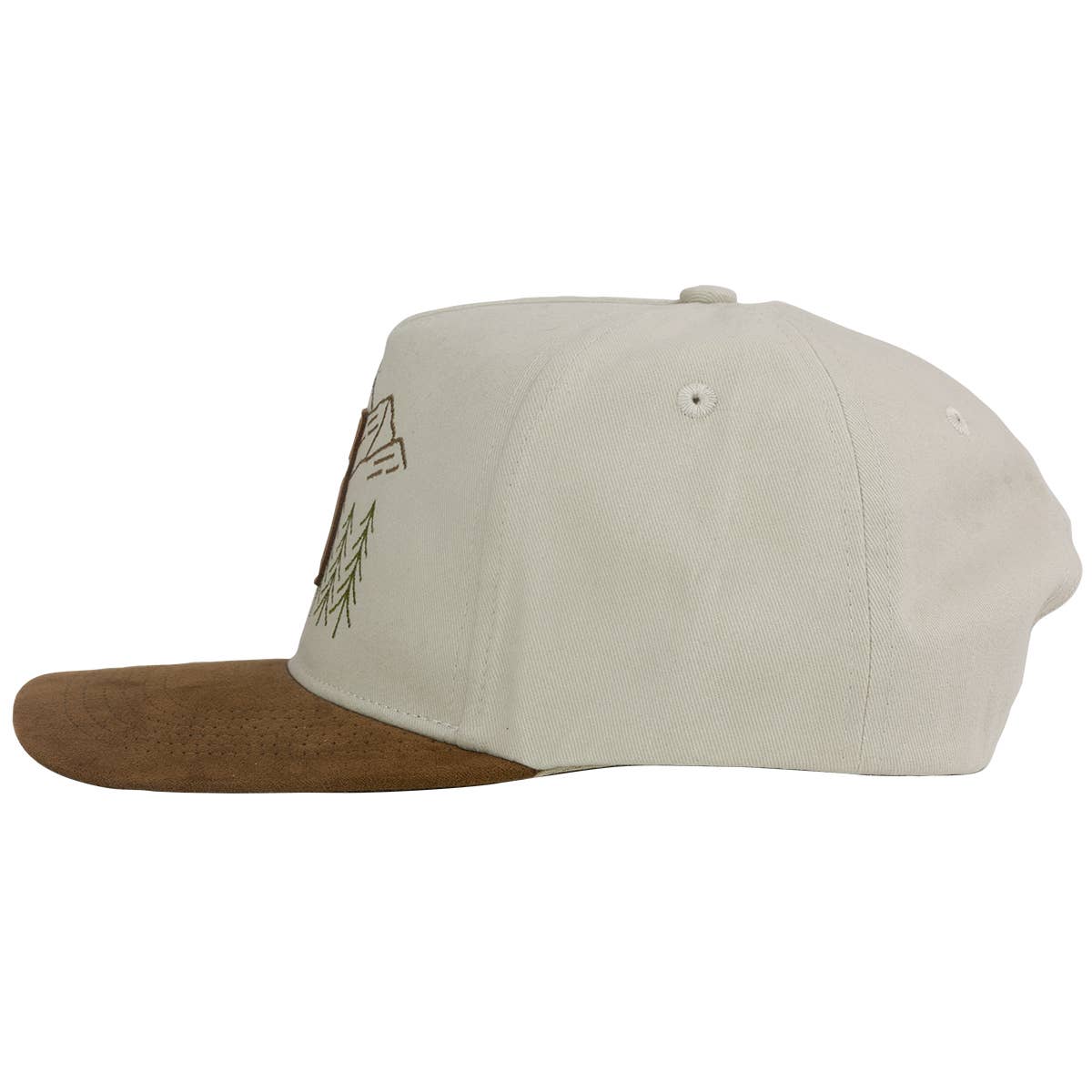 Mens Cap Faux Suede Cross Patch