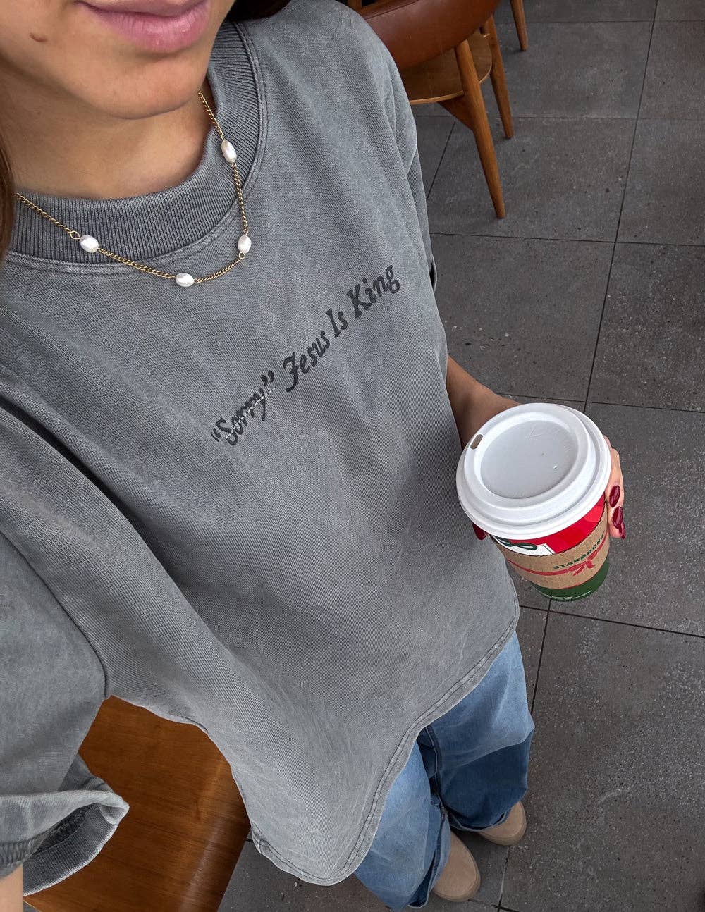 Jesus Is King Heavyweight Tee